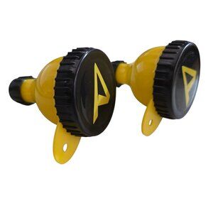 Dedicated Nutrition Yellow and Black Funnel for Powders (2 Pack)